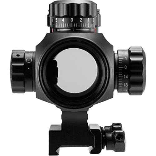 Barska Red Dot Sight ? Compact Reflex Optic Scope with Adjustable Brightness for Rifles, Shotguns, Handguns, and Crossbows