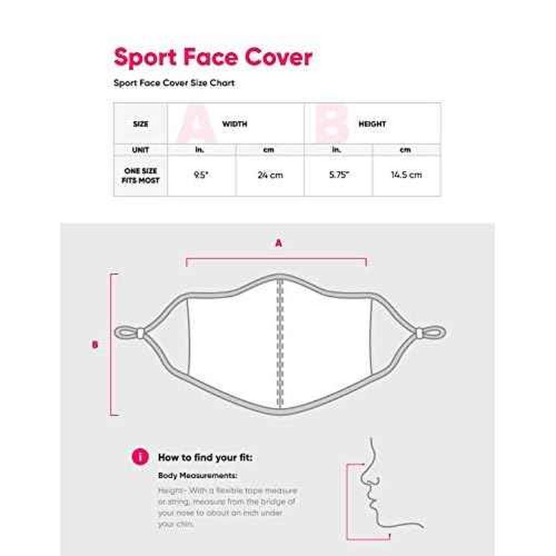 foco NCAA Sport 3 Pack Face Cover