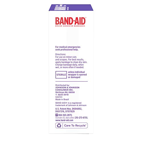 Band-Aid Brand Adhesive Bandages, Sport Strip/Extra Wide, 30 Count