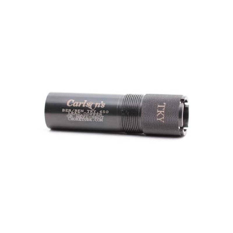 Carlsons Choke Tubes 28 Gauge Compatible for Beretta Benelli Mobil [ Turkey | 0.520 Diameter ] Blued Steel | Extended Turkey Choke Tube | Made in USA