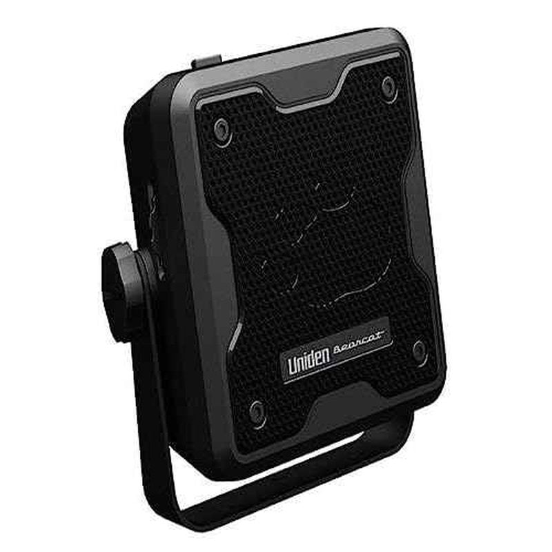 Uniden (BC23A) Bearcat 15-Watt Amplified External Communications Speaker. Durable Rugged Design, Perfect for Amplifying Uniden Scanners, CB Radios, and Other Communications Receivers. , Black