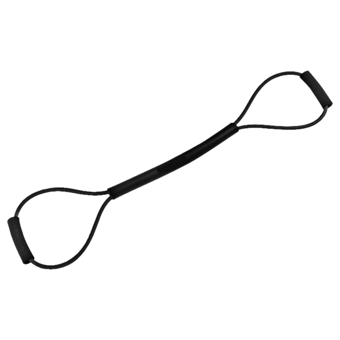 Fancyes Elastic Resistance Bands Pull Rope Agility Training for Shadow Boxing Punching Arm, Black 35LB
