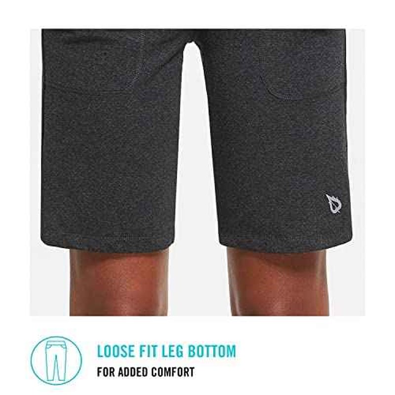 baleaf Women's Bermuda Long Shorts 10" Knee Length High Rise Athletic Shorts Pull On Workout Walking Golf Running Summer