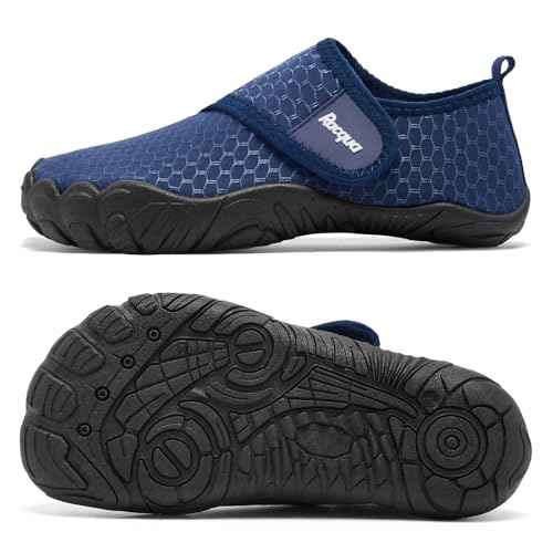 Racqua Boys Kids Water Shoes Girls Non-Slip Swim Beach Sports Pool Breathable Shoes Quick Dry Lightweight Outdoor Aqua Shoes(Little Kid/Big Kid)