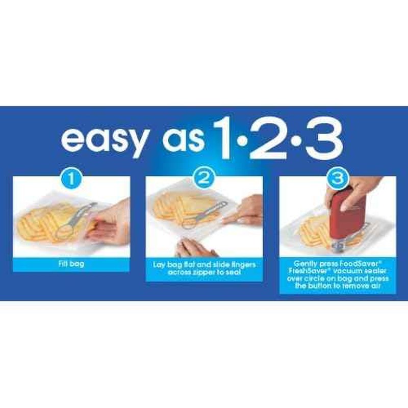 FoodSaver Vacuum Sealer FSFRSH0053 FreshSaver Handheld Sealing System, Red