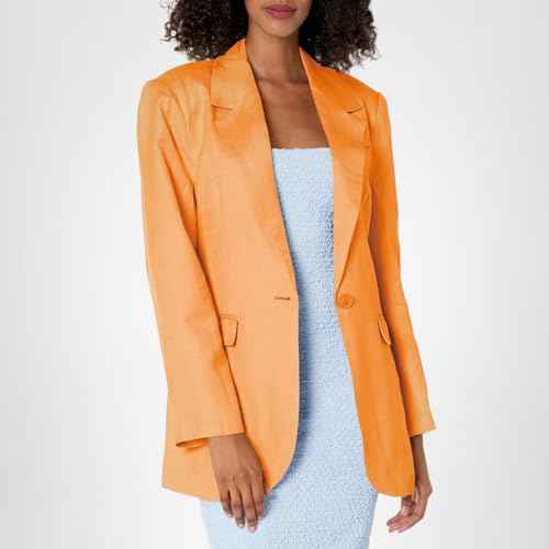 ASTR the label Women's laudine Blazer, Mustard, X-Small