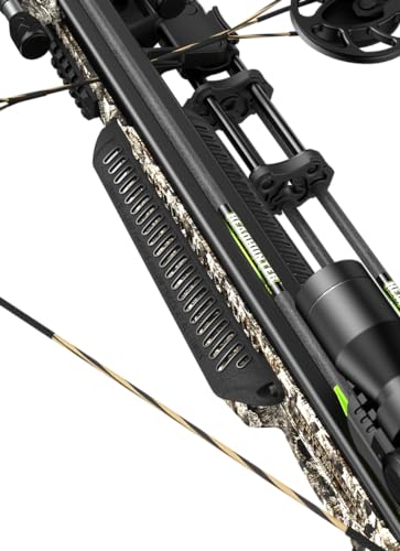 Barnett Whitetail Pro STR Crossbow, with 4x32mm Multi-Reticle Scope, Arrows, Lightweight Quiver, with Crank Device