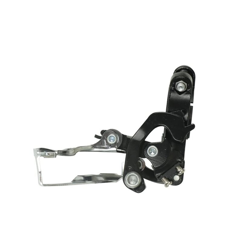 CYSKY Mountain Bike Front Dearilleur 3 Speed, Compatible with Top or Bottom Routing, Support 31.8mm/34.9mm Seat Tube Diameters for MTB Mountain Bicycle