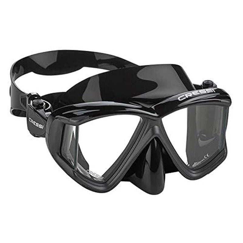 Cressi Perfect View Scuba and Snorkeling Mask in Pure Comfortable Silicone - Liberty Quattro: Designed in Italy