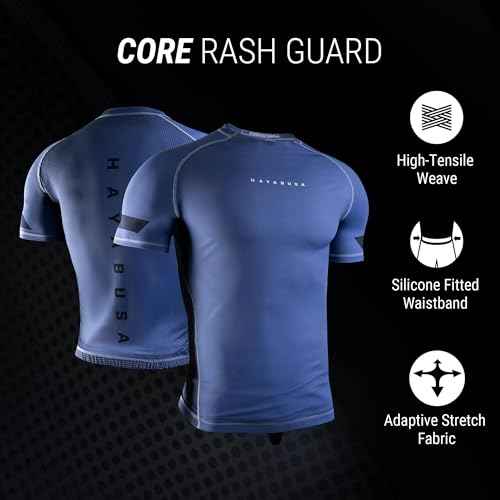 Hayabusa Core Rash Guard for Men Short Sleeve