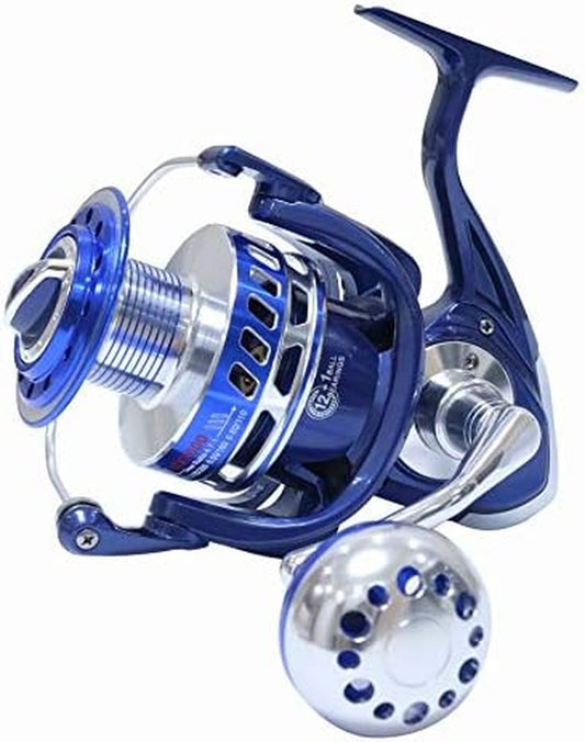 HiUmi Power Drag Saltiga Spinning Reel - Heavy Duty Sea Fishing | Sizes 4000-9000