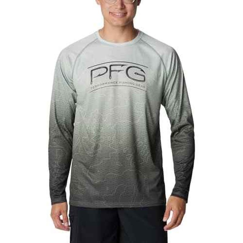 Columbia Men's Terminal Tackle PFG Super Fade Long Sleeve