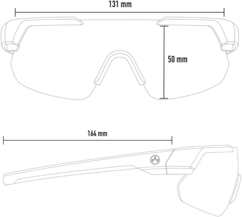 Defiant Tactical Sunglasses for Men - Magpul Sport Glasses with UV Protection