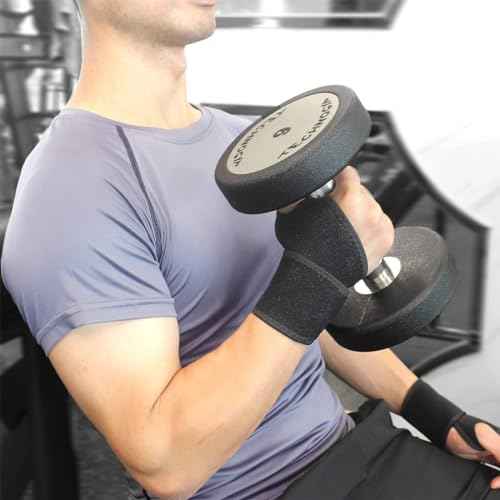 YUNYILAN Wrist Brace Wrist Wraps for Carpal Tunnel 2 Pack Wrist Brace Compression Straps Hand Support, Adjustable Wrist Support for Arthritis and Tendinitis, Joint Pain Relief (Black)