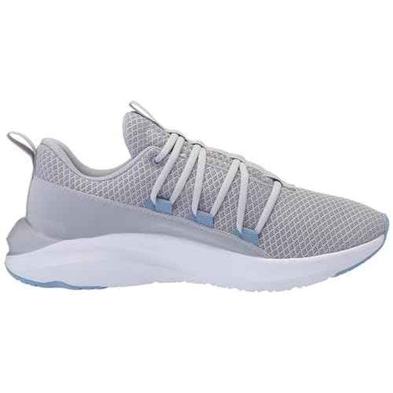 PUMA Mens Softride One4all Cross Trainer, Gray Fog Mens White-Zen Blue, 7