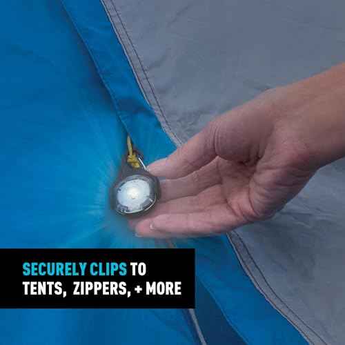 Nite Ize Moonlit Rechargeable Micro Lantern - Portable Mini Lantern for Camping Accessories & Hiking Gear - Features Carabiner Clip with a Weather-Resistant Design