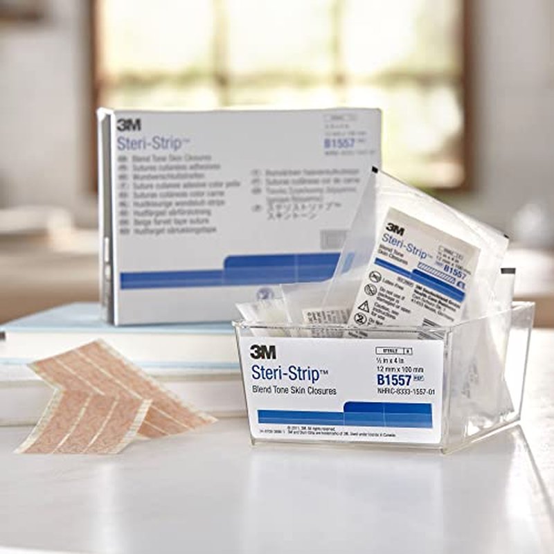 Steri-Strip Closure Flexible Skin Strip .5 x 4 Sterile B1557, 50 Ct