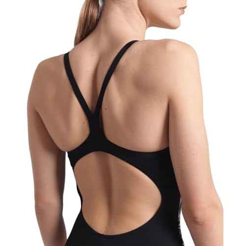 ARENA Womens Performance Women's Butterflies Light Drop Back Swimsuit