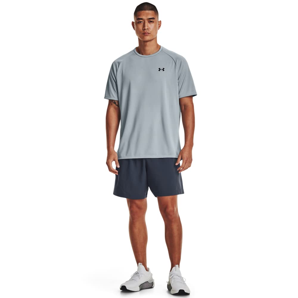 Under Armour Men's Tech 2.0 Short-Sleeve T-Shirt, (465) Harbor Blue / / Black, 3X-Large Tall