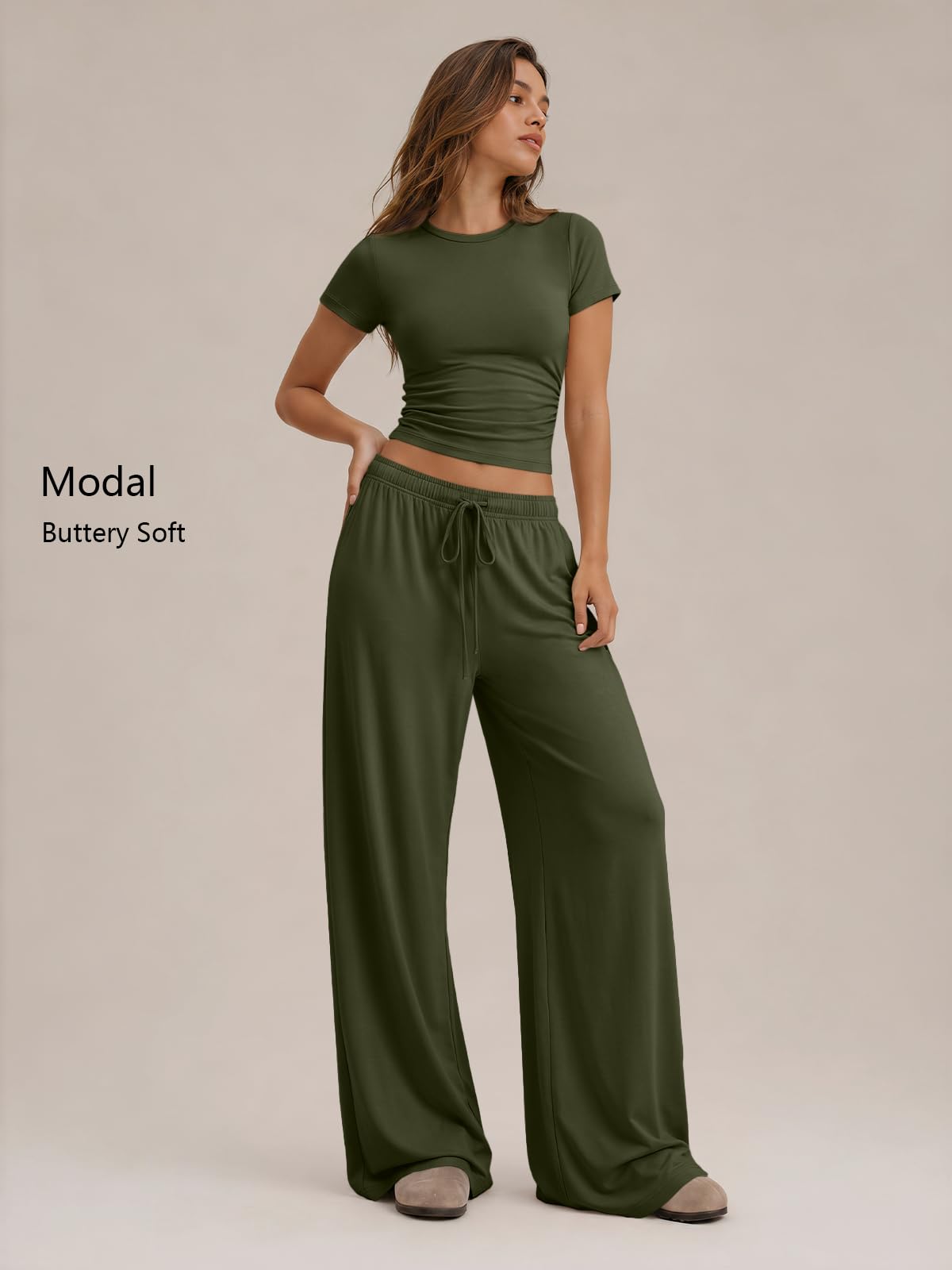 Trendy Queen Womens 2 Two Piece Set 2026 Summer Workout Vacation Gym Clothes Spring Fashion Lounge Matching Airport Travel Outfit Resort Wear Fitness Athleisure Clothing