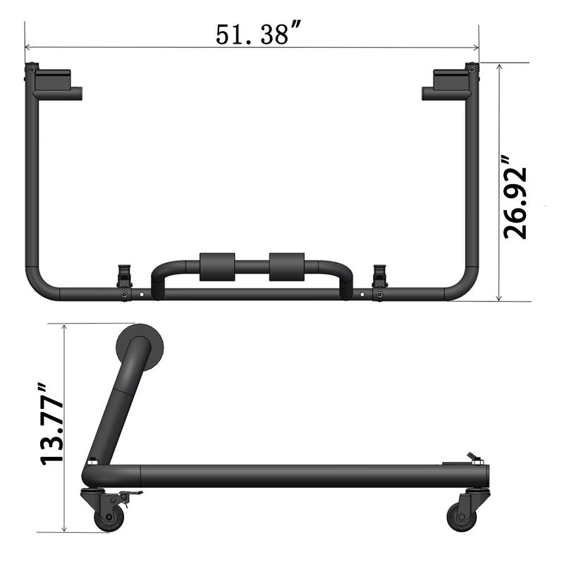 Tioyar Hard Top Carrier /Hard Top Vehicle/Hard Top Storage for 1987-2022 Wrangler TJ YJ JK JKU JL