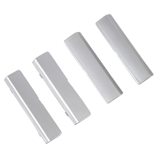 L2R for Toyota Highlander (2020-2024) Roof Rack Rails End Cap Leg Cover Protector Shell Plastic Car Exterior Accessories 4PCS Only Fit OEM Roof Racks (Silver)