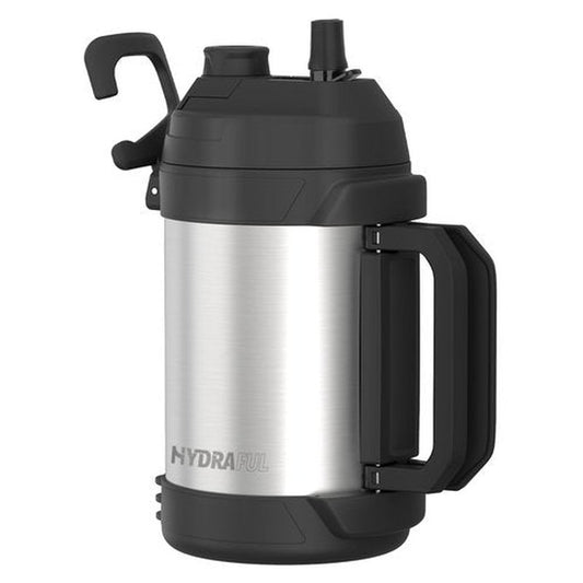 1 gallon water jug, 128 oz Large Insulated Stainless Steel Sports Water Jug, Large Triple Wall Vacuum Insulation Water Bottle-Keeps Cold up to 48 Hrs-Sweat Proof, for Gym, Hiking & Camping