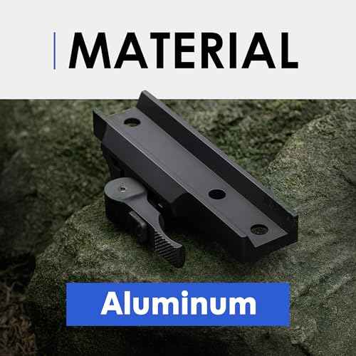Pulsar Locking Quick Detach Mount for Pulsar Apex, Trail, Digisight, and Core Riflescopes Black
