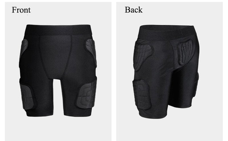 STONEKISS Kids Padded Shorts Protective Underwear Hip Butt Pad Compression Shorts for Football,Basketball,Bike,Soccer,Volleyball,Rugby,Paintball,Cycling,Skate,Snowboard,Ski,Hockey Size YL