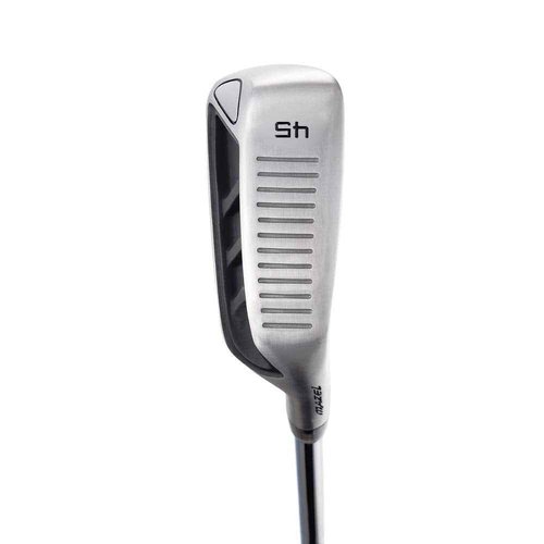MAZEL Golf Pitching & Chipper Wedge,Right Handed,35,45,55 Degree Available for Men & Women (Right, Stainless Steel (Black Head), S, 45)