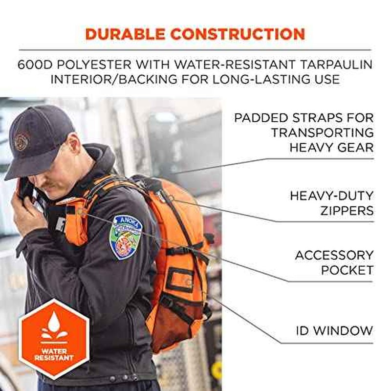 Ergodyne - 13487 Arsenal 5243 Medic First Responder Trauma Backpack Jump Bag, Blue