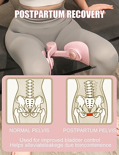 Weyshung Thigh Master Thigh Exerciser for Woman,Kegel Trainer Strengthening,Inner Thigh Exercise Equipment for Men&Women(Pink)