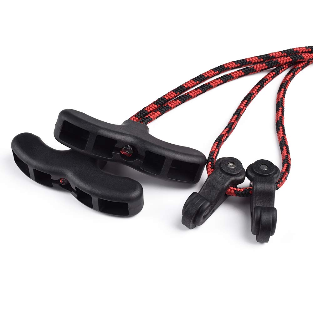 SHENG-RUI Crossbow Cocking Device Double Handle Crossbows Rope Cocker Aid Cocking String Tool