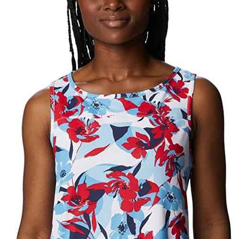Columbia Women's Columbia Women¡¯s Chill River Tank Top, Moisture Wicking, Sun Protection