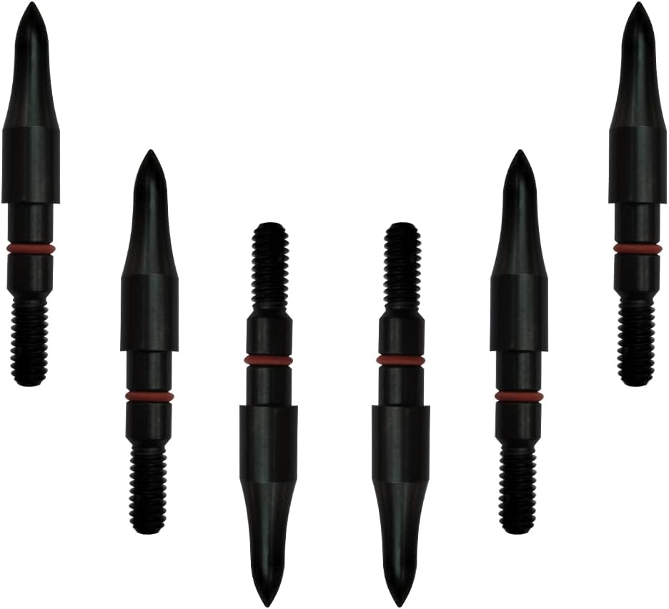 Archery Field Points - 17/64" & 5/16" Target Practice Tips | 12 Pack for Precision Shooting