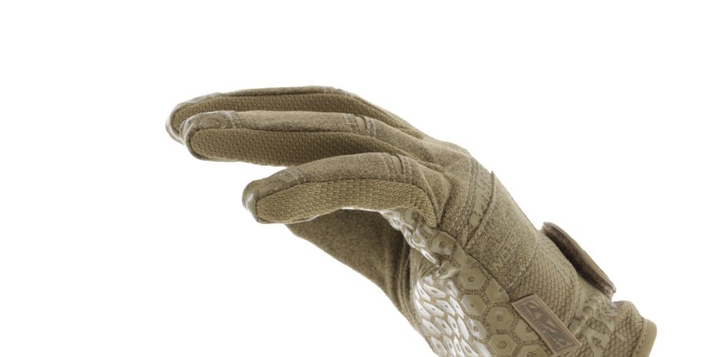 Mechanix Wear TAA Precision Pro High-Dexterity Grip Glove - Professional Grip Tactical Safety Gloves - TAA Compliant - Touchscreen Capable - Medium - Coyote Tan