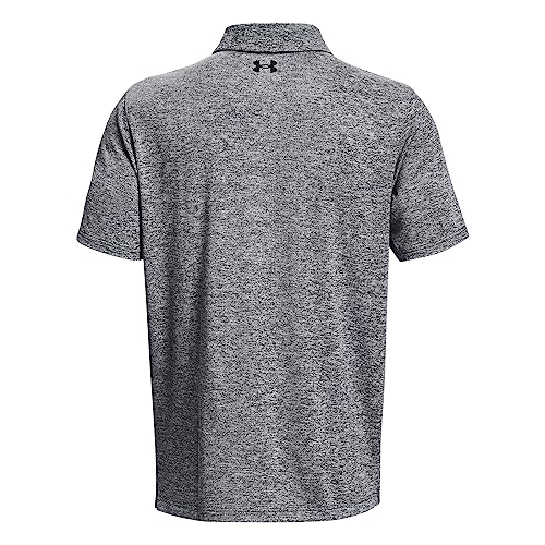 Under Armour Men's Playoff Polo 3.0, (002) Black/White/Black, X-Large