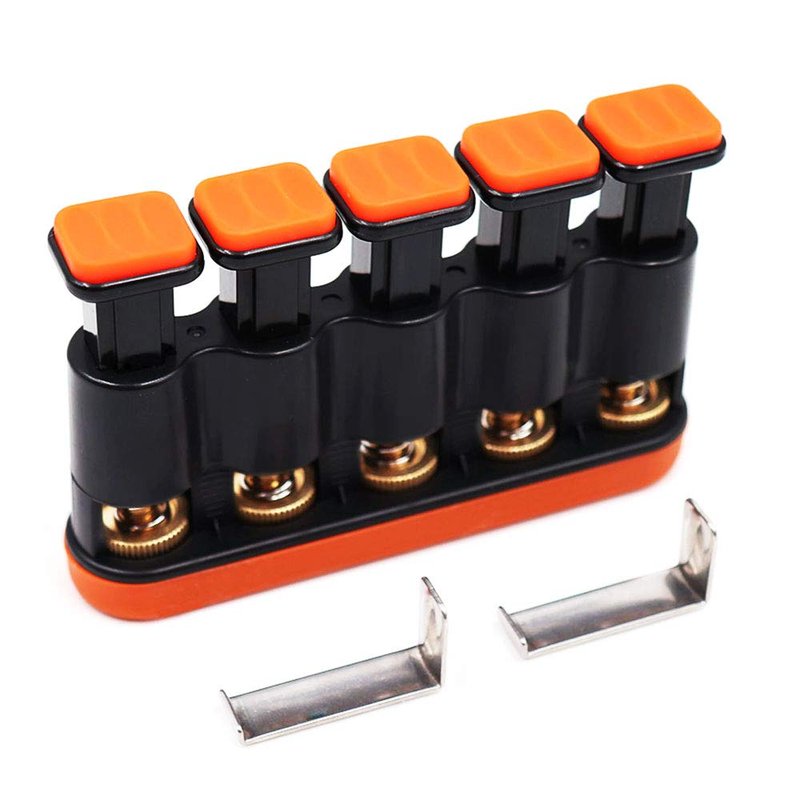 DILIMI Finger Strengthener, Guitar Beginner Exercier,Finger Trainer, Hand Grip Strength Trainer for Athletes,Musicians