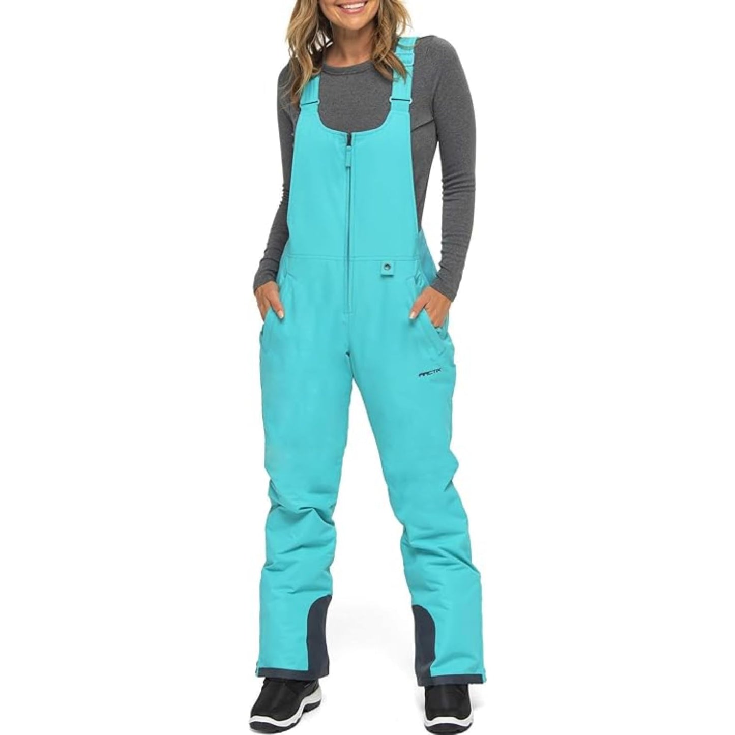 Arctix Women's Essential Insulated Bib Overalls, Bluebird, 4X Tall