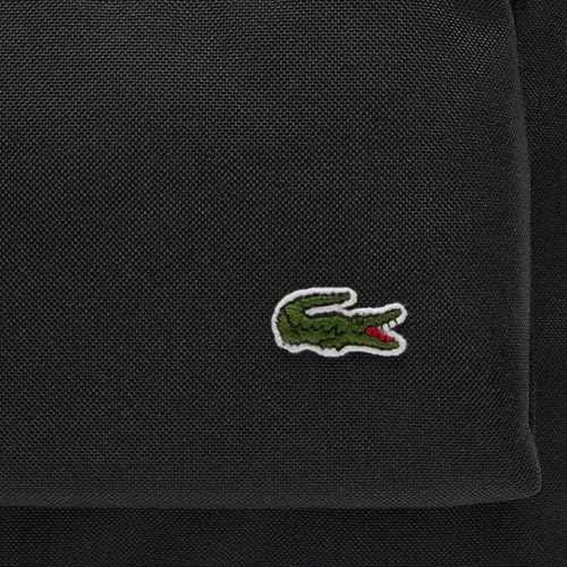 Lacoste Unisex Neocroc Backpack, Black, One Size