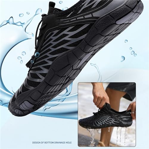 Toipkt Hike Footwear Barefoot Women Barefoot Shoes Women Waterproof Trail Running Healthy & Non-Slip Fitness Outdoor Black