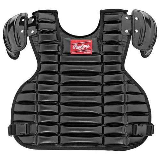 Rawlings | PRO STYLE Umpire Chest Protector | Baseball/Softball | Adult | Black