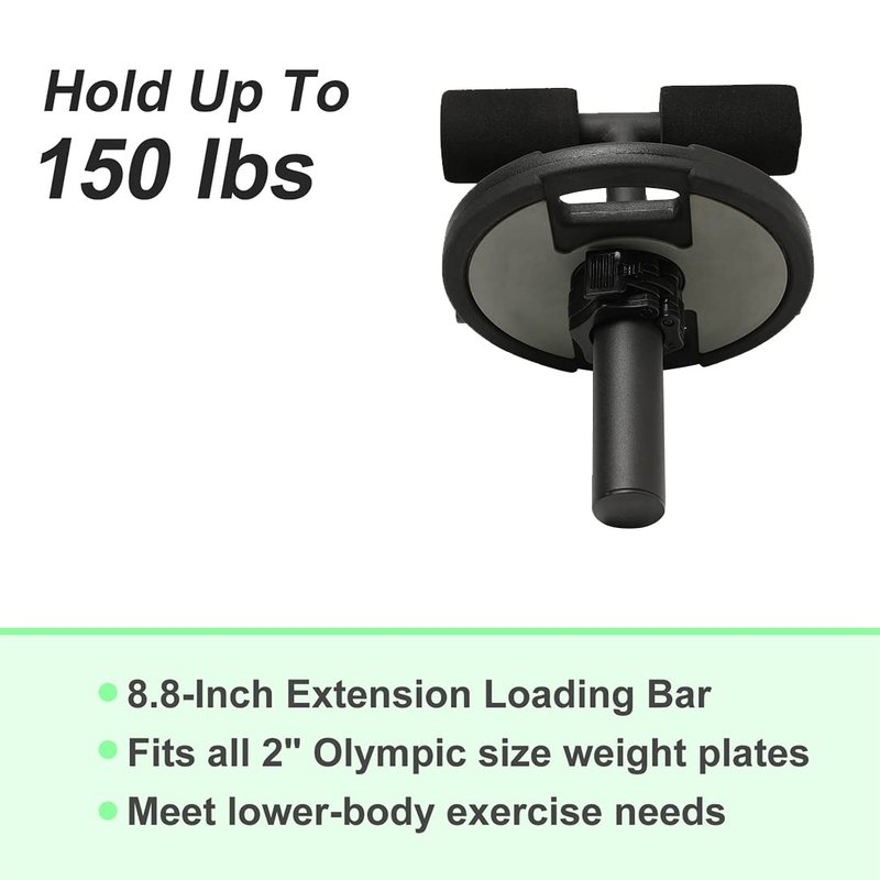 WINBOX Tib Bar-Tibialis Anterior Exercise Equipment, Tibialis Trainer Calf Raise Machine for Strength Training, Fits 2" Weight Plates…