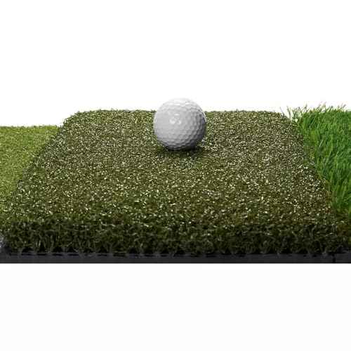 SKLZ Pure Practice Golf Mat Training Aid for Backyard Driving and Chipping