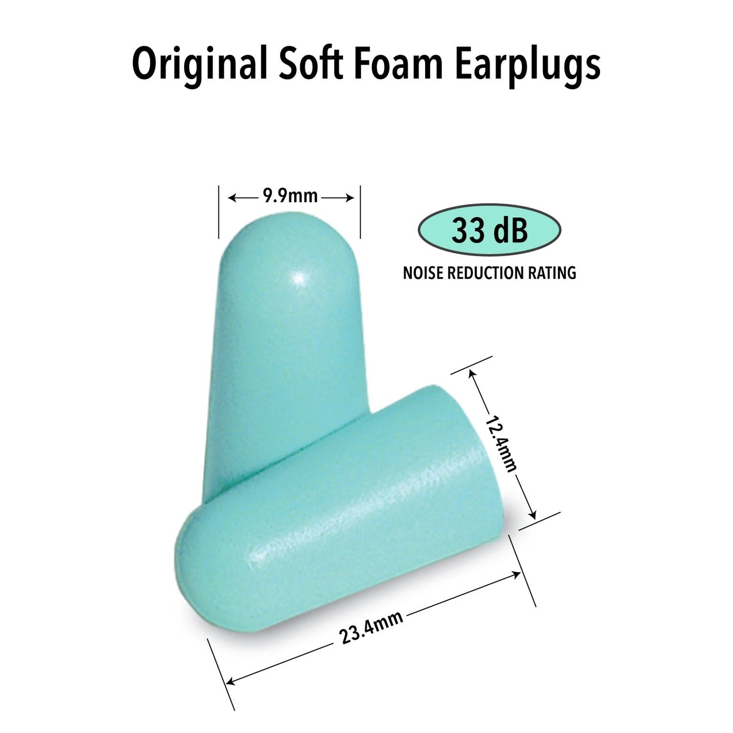 Mack's Original Soft Foam Earplugs -100 Pair - Individually Wrapped - 33dB Highest NRR, Comfortable Ear Plugs for Sleeping, Snoring, Work, Travel and Loud Events | Made in USA