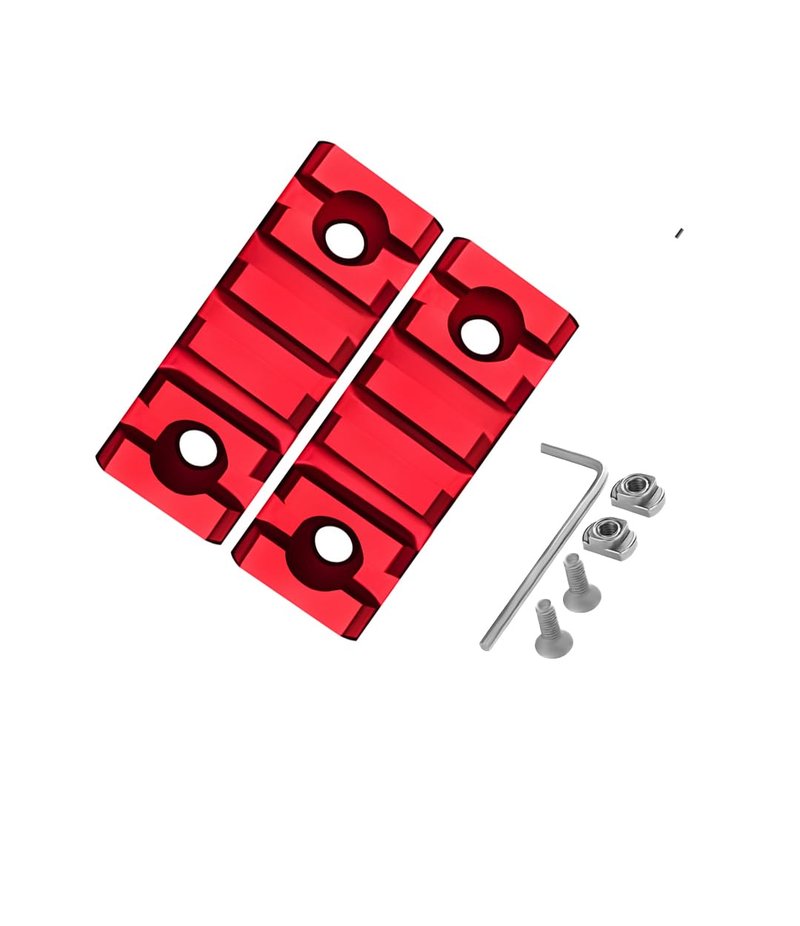 Gotical Combo of 8-5 Slots (2 Pcs) & 7-Slots (2 Pcs) & 13 Slots (2 pcs) Section with Direct Attachment Quick Detach Kit-Push (Combo of 5 Items)