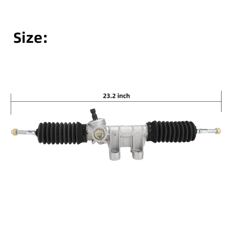 Roykaw Golf Cart Steering Gear Box Assembly Replacement with Tie Rod Ends Compatible with Yamaha G29/Drive Gas & Electric Models, Steering Rack and Pinion, Durable and Sturdy, OEM# JW1-F3400-00