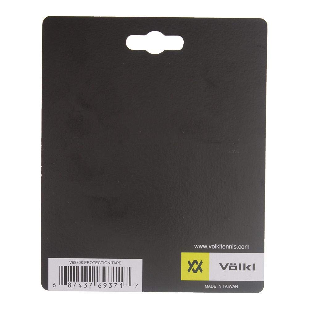 Volkl Tennis Racquet Protection Tape | Black and Yellow | 5 Strips per Pack