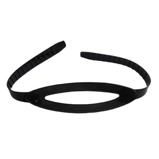 Scuba Choice Scuba Diving Silicone Mask Strap, Black