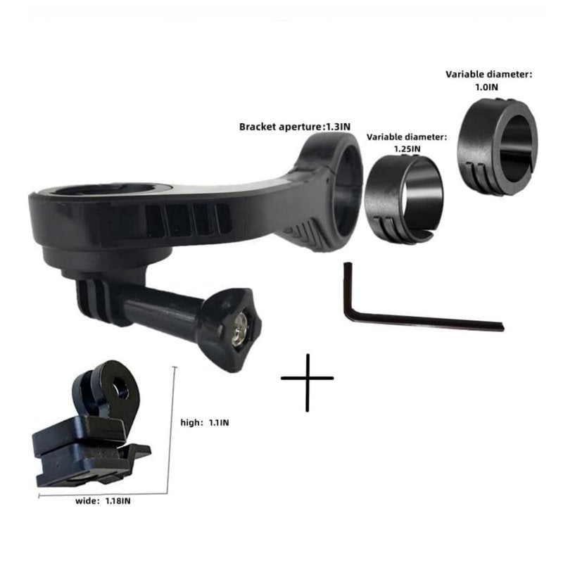 NELboNs Bike Light Adapter Mount Compatible with T rek Bontrager Lights,Flashlight Mount Use for Bicycle GPS Computer Bracket,Headlight Adapter for Cycling